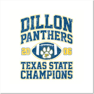 Dillon Panthers Texas State Champions (Variant) Posters and Art